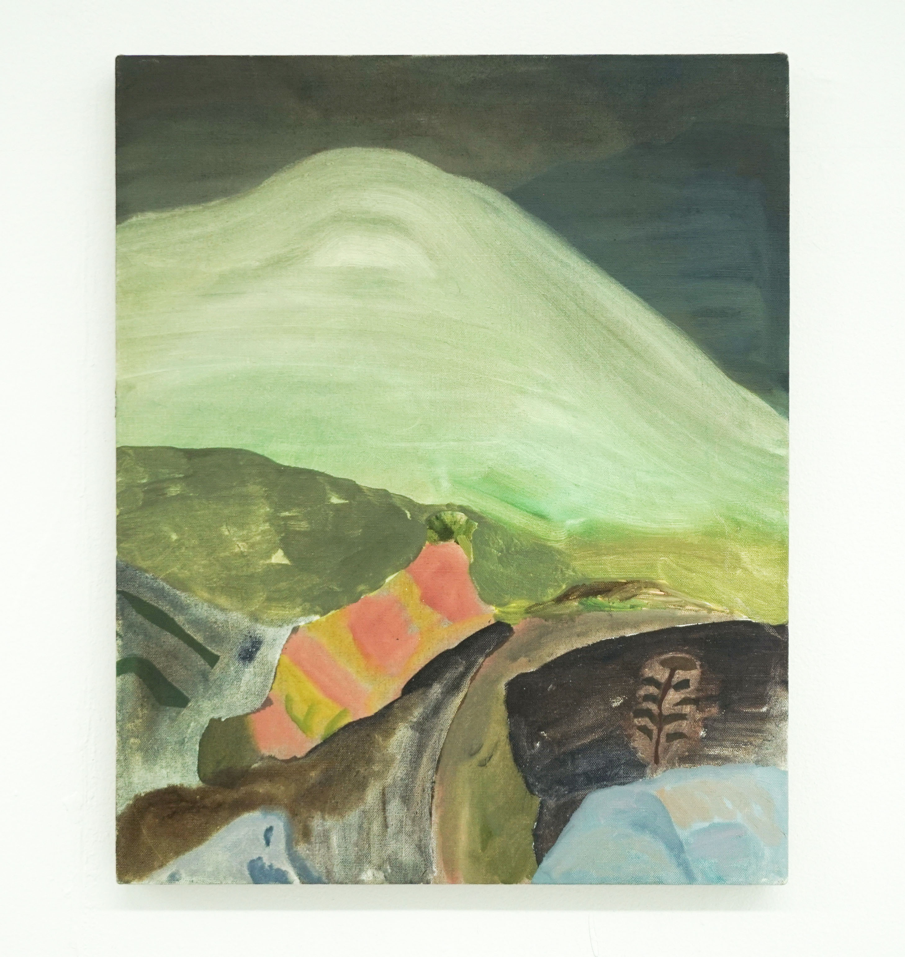 a painting of Zuma Canyon